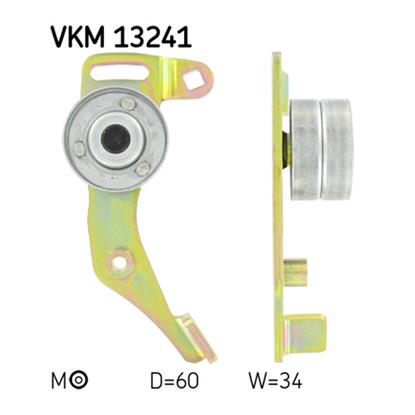 SKF Timing Cam Belt Tensioner Pulley VKM 13241
