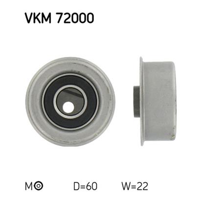 SKF Timing Cam Belt Tensioner Pulley VKM 72000