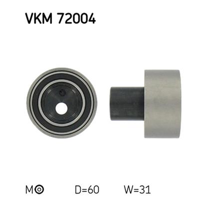 SKF Timing Cam Belt Tensioner Pulley VKM 72004