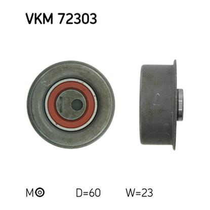 SKF Timing Cam Belt Tensioner Pulley VKM 72303