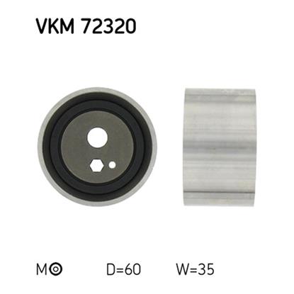 SKF Timing Cam Belt Tensioner Pulley VKM 72320