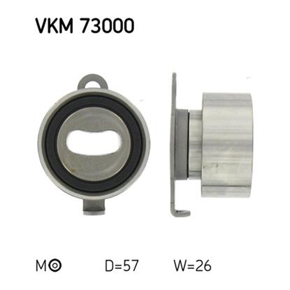 SKF Timing Cam Belt Tensioner Pulley VKM 73000