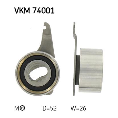 SKF Timing Cam Belt Tensioner Pulley VKM 74001