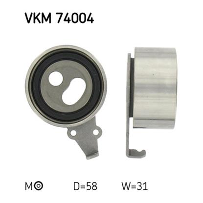 SKF Timing Cam Belt Tensioner Pulley VKM 74004