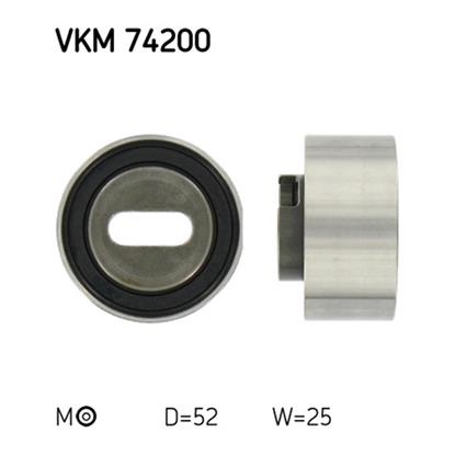 SKF Timing Cam Belt Tensioner Pulley VKM 74200