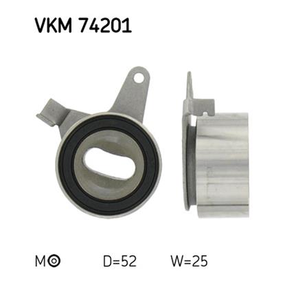 SKF Timing Cam Belt Tensioner Pulley VKM 74201
