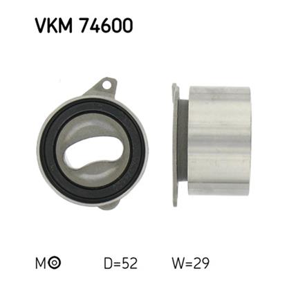 SKF Timing Cam Belt Tensioner Pulley VKM 74600