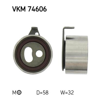 SKF Timing Cam Belt Tensioner Pulley VKM 74606