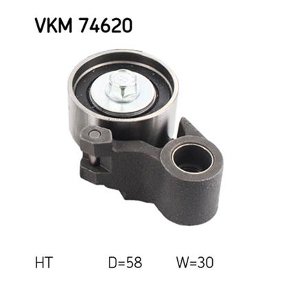 SKF Timing Cam Belt Tensioner Pulley VKM 74620
