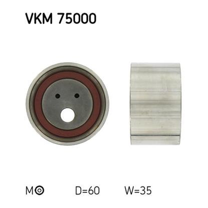 SKF Timing Cam Belt Tensioner Pulley VKM 75000