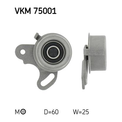 SKF Timing Cam Belt Tensioner Pulley VKM 75001
