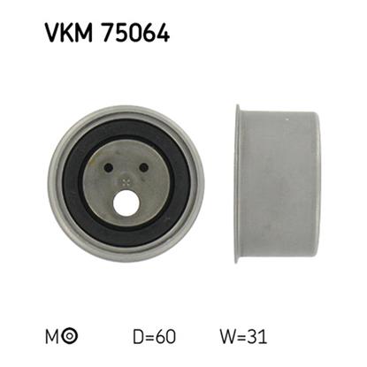 SKF Timing Cam Belt Tensioner Pulley VKM 75064