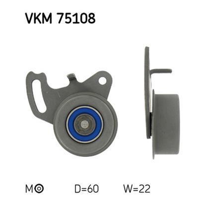 SKF Timing Cam Belt Tensioner Pulley VKM 75108