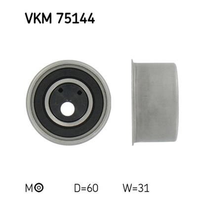 SKF Timing Cam Belt Tensioner Pulley VKM 75144