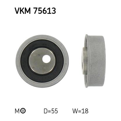 SKF Timing Cam Belt Tensioner Pulley VKM 75613