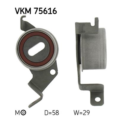 SKF Timing Cam Belt Tensioner Pulley VKM 75616