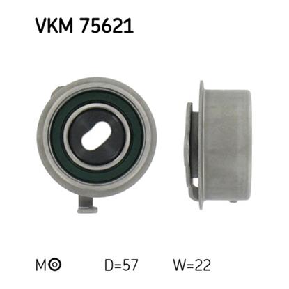 SKF Timing Cam Belt Tensioner Pulley VKM 75621