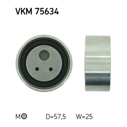 SKF Timing Cam Belt Tensioner Pulley VKM 75634