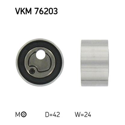 SKF Timing Cam Belt Tensioner Pulley VKM 76203