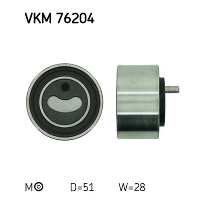 SKF Timing Cam Belt Tensioner Pulley VKM 76204