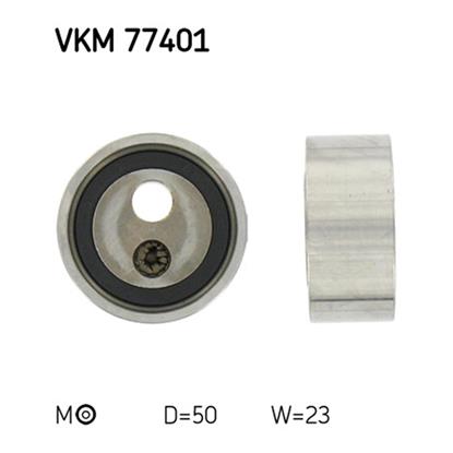 SKF Timing Cam Belt Tensioner Pulley VKM 77401