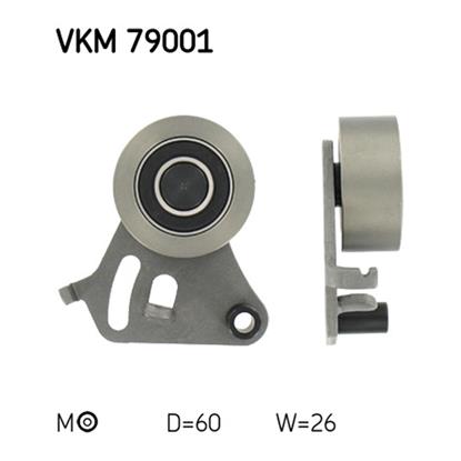 SKF Timing Cam Belt Tensioner Pulley VKM 79001