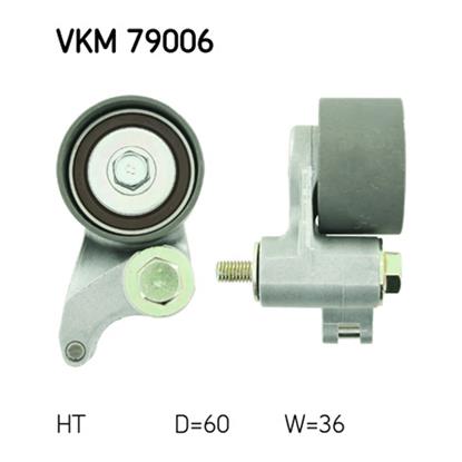 SKF Timing Cam Belt Tensioner Pulley VKM 79006