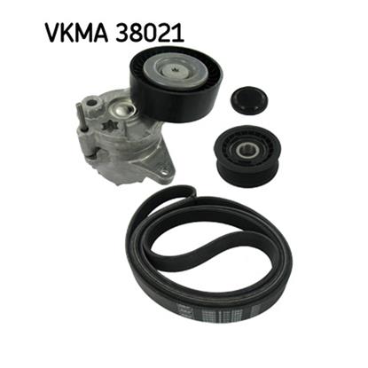 SKF Poly Fan V Ribbed Belt Set VKMA 38021