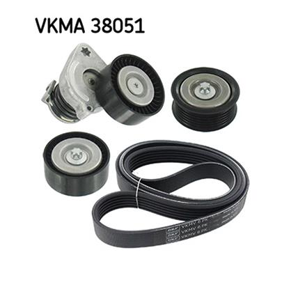 SKF V-Ribbed Belt Set VKMA 38051