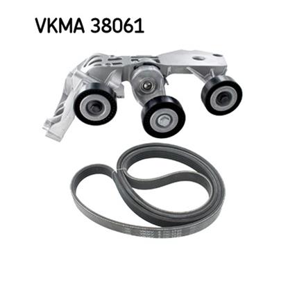 SKF Poly Fan V Ribbed Belt Set VKMA 38061