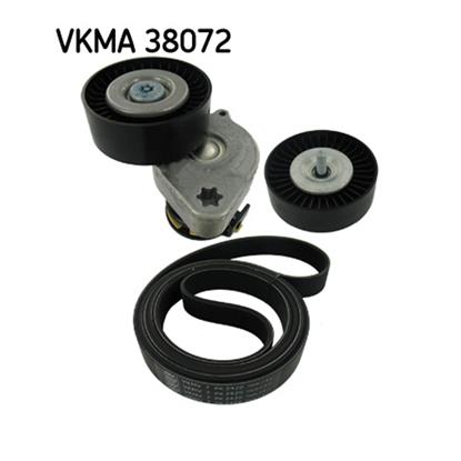 SKF Poly Fan V Ribbed Belt Set VKMA 38072