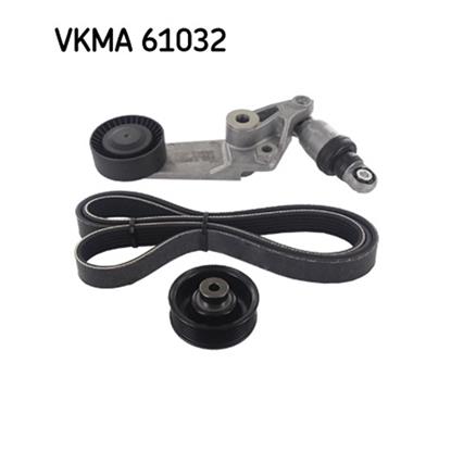 SKF Poly Fan V Ribbed Belt Set VKMA 61032
