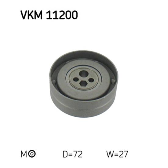 SKF Timing Cam Belt Tensioner Pulley VKM 11200