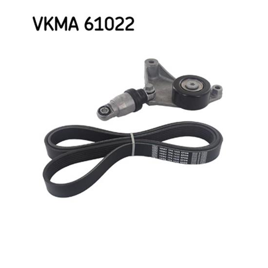 SKF Poly Fan V Ribbed Belt Set VKMA 61022