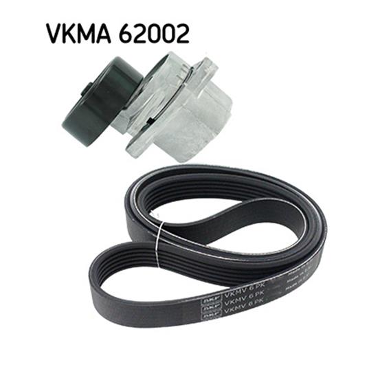 SKF V-Ribbed Belt Set VKMA 62002