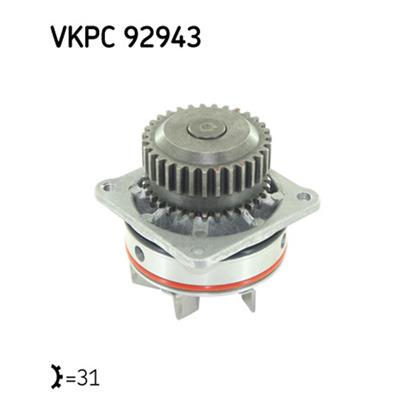 SKF Water Pump VKPC 92943