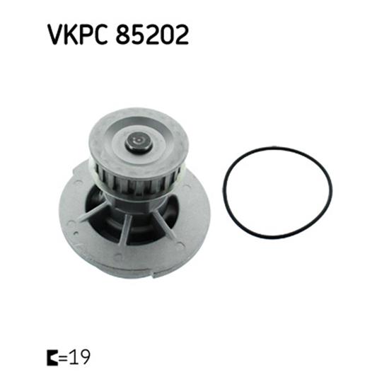 SKF Water Pump VKPC 85202